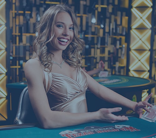Live dealer in een casino