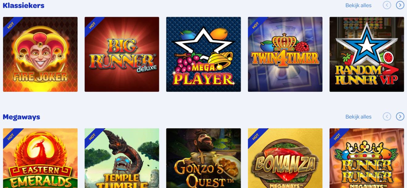 games slots pictogrammen